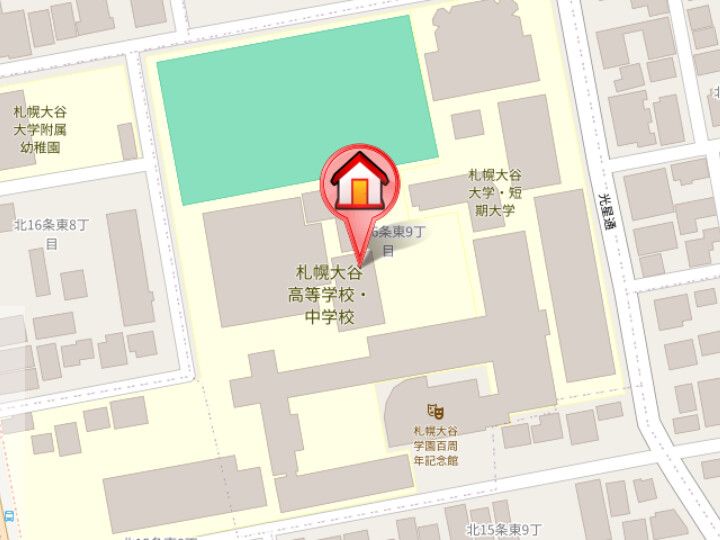 ルヌアージュ北13条東の地図