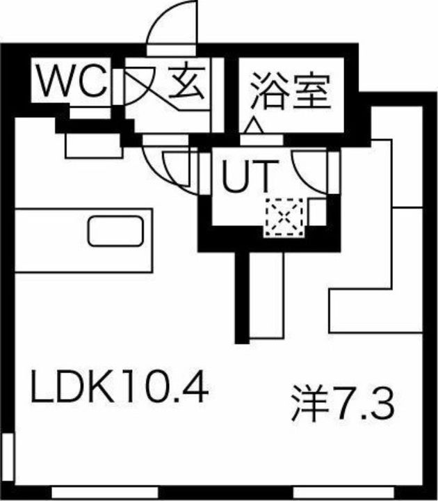 レブニーズ ザ・レジデンス N21 の間取り