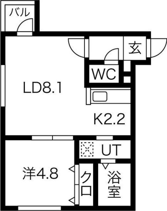 Claire・elmの杜の間取り