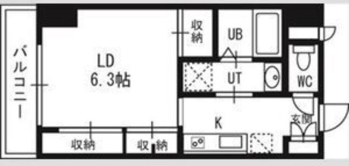 アストリアN6 の間取り