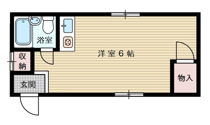 大阪府大阪市東淀川区淡路5丁目(マンション)の賃貸物件の間取り
