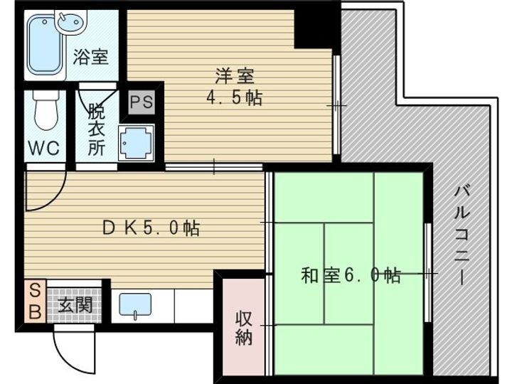 サンフェスタの間取り