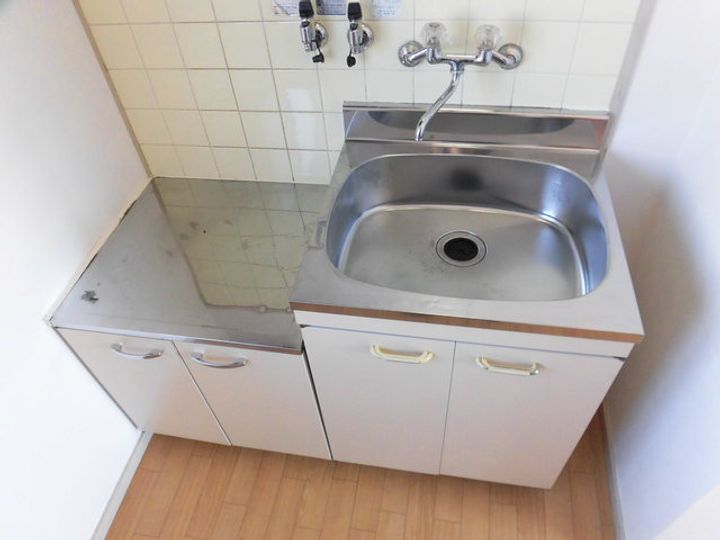 大阪府大阪市東淀川区小松1丁目(マンション)の賃貸物件のキッチン