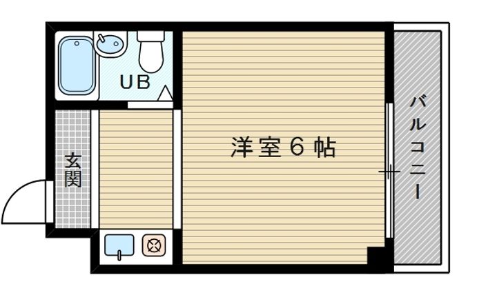 ジオナ柴島Ⅲの間取り