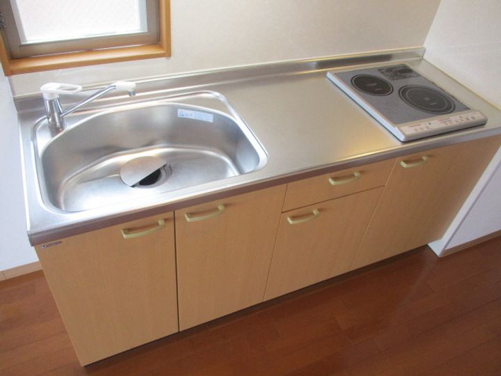 大阪府大阪市東淀川区小松2丁目(マンション)の賃貸物件のキッチン