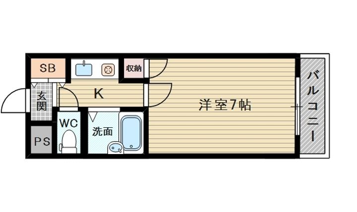 シャルム橋本Ⅲの間取り