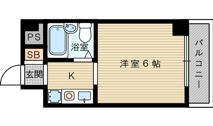 ベルメゾンステラの間取り