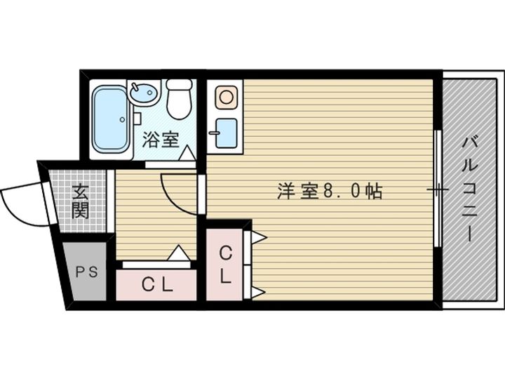 ハイム鳩ヶ瀬の間取り