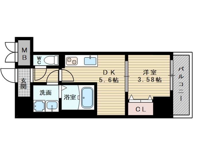 Serie東淀川の間取り