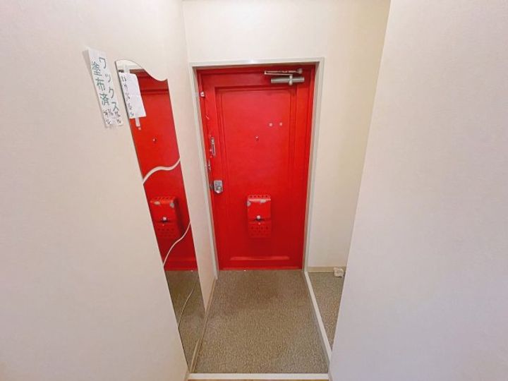 ミスターK上新庄の玄関