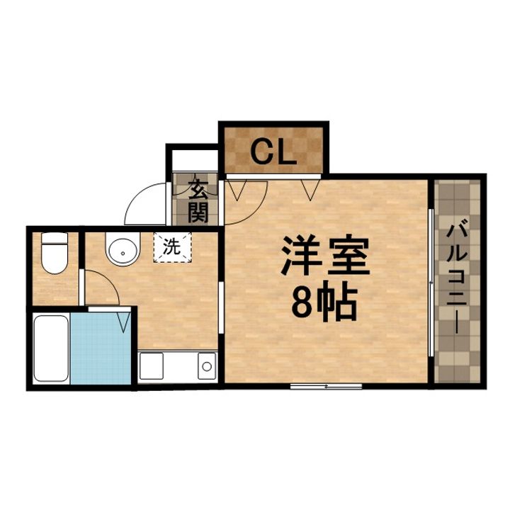 ユートピア202の間取り