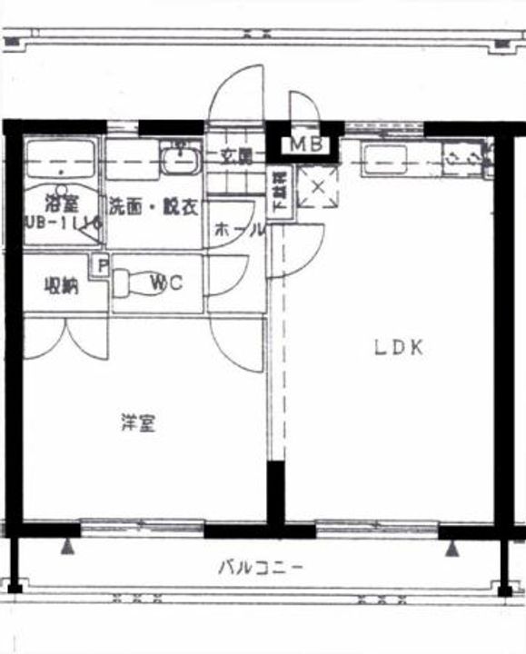 エルシティ大塚の間取り