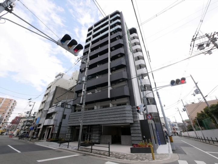 ワールドアイ難波南ミラージュの外観