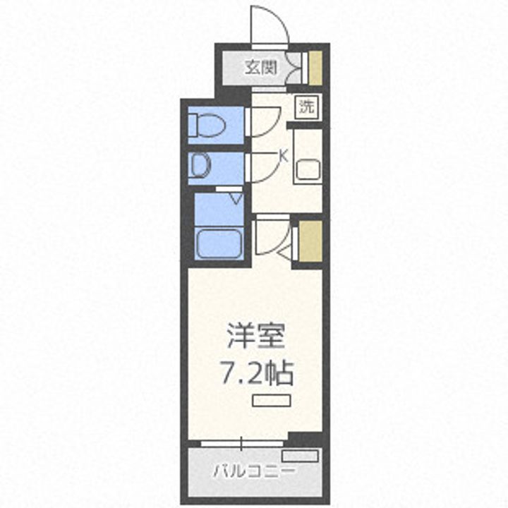 プレサンス北浜レガーロの間取り