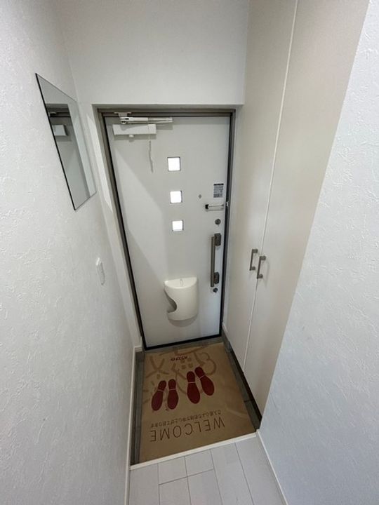 Rucky 105の玄関