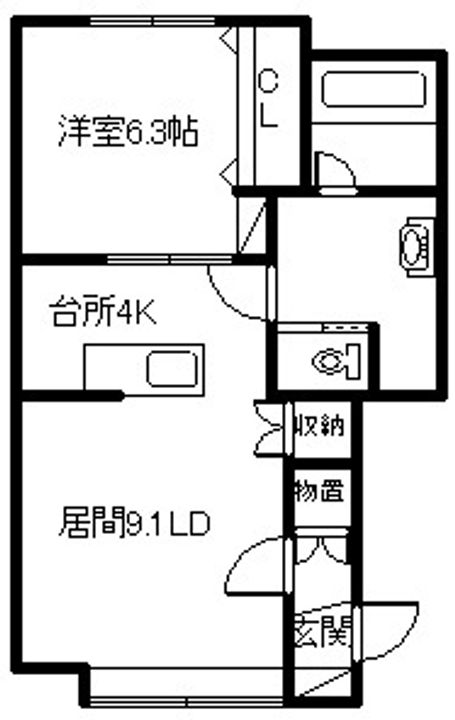 アルト30206の間取り
