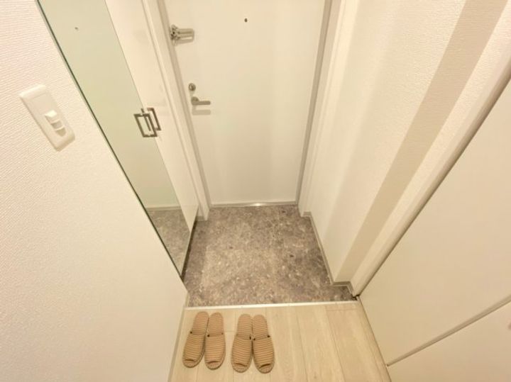 大阪府大阪市西成区岸里東1丁目(マンション)の賃貸物件の玄関