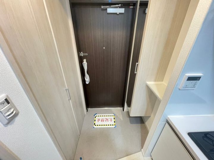 大阪府大阪市阿倍野区王子町1丁目(マンション)の賃貸物件の玄関