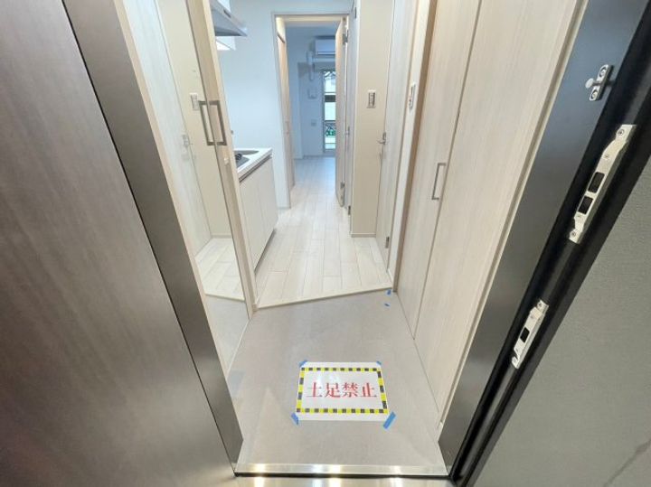 大阪府大阪市阿倍野区王子町1丁目(マンション)の賃貸物件の玄関