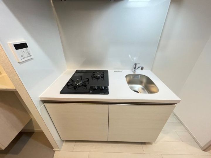 大阪府大阪市阿倍野区王子町1丁目(マンション)の賃貸物件のキッチン