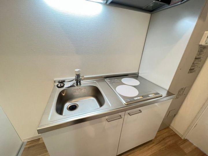 大阪府大阪市西成区岸里2丁目(マンション)の賃貸物件のキッチン