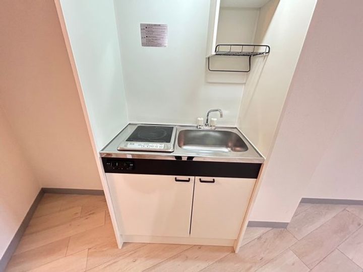 大阪府大阪市西成区玉出西2丁目(マンション)の賃貸物件のキッチン