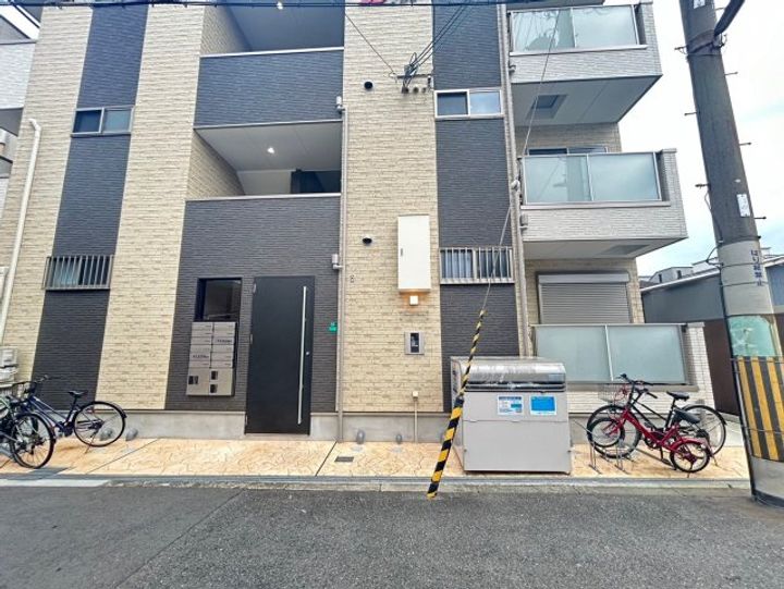 大阪府大阪市住之江区粉浜2丁目(アパート)の賃貸物件の外観