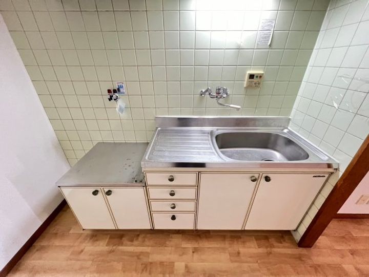 大阪府大阪市西成区玉出東2丁目(マンション)の賃貸物件のキッチン