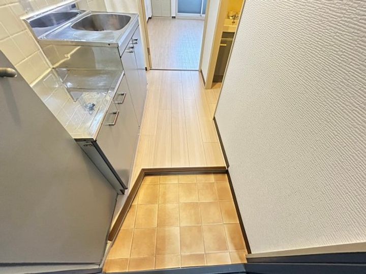 大阪府大阪市西成区松3丁目(マンション)の賃貸物件の玄関