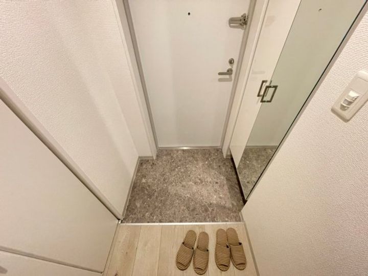 大阪府大阪市西成区岸里東1丁目(マンション)の賃貸物件の玄関