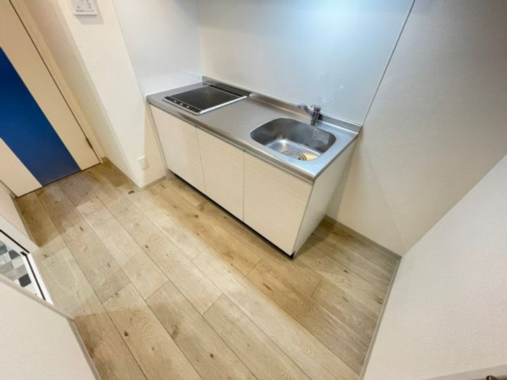 大阪府大阪市西成区岸里東1丁目(マンション)の賃貸物件のキッチン