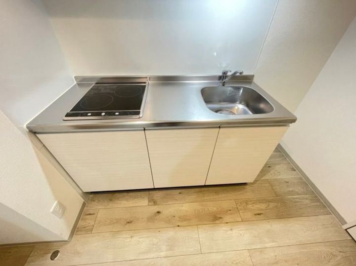 大阪府大阪市西成区岸里東1丁目(マンション)の賃貸物件のキッチン