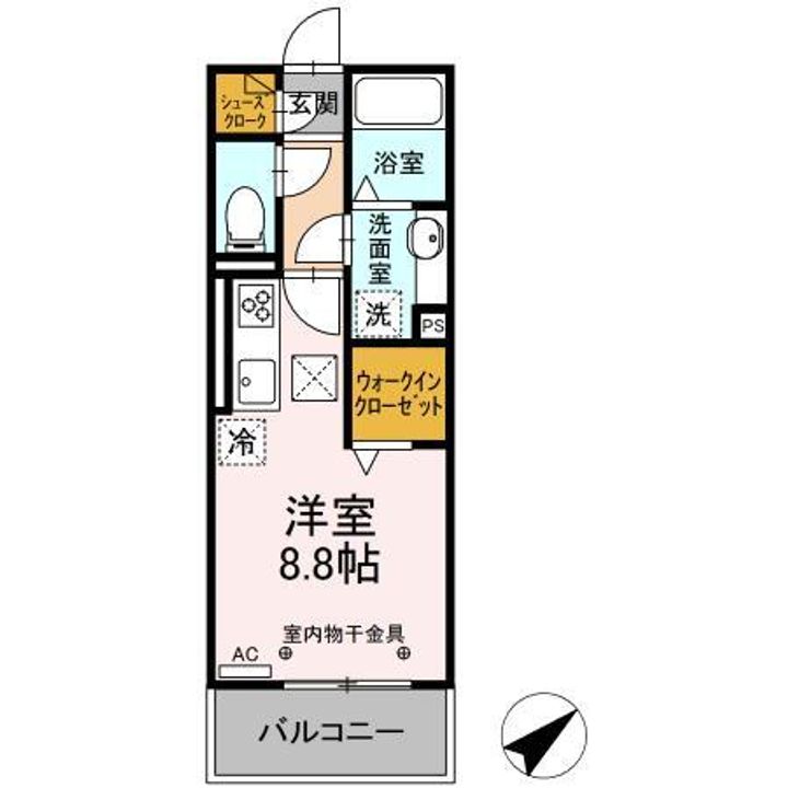 GRAND D-ROOM呼続の間取り