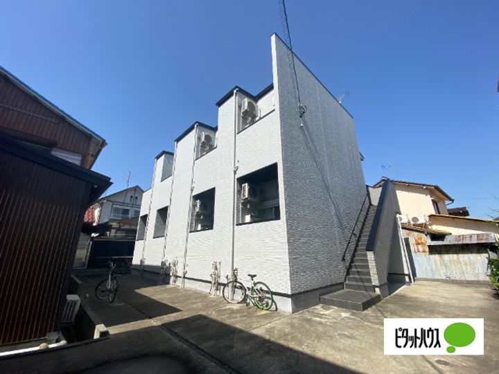 愛知県名古屋市南区呼続3丁目の賃貸アパートの外観