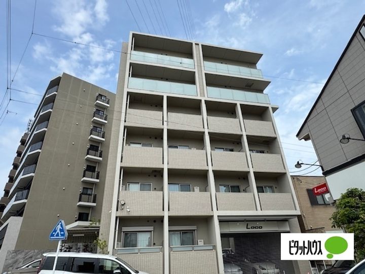 愛知県名古屋市瑞穂区八勝通3丁目の賃貸マンションの外観