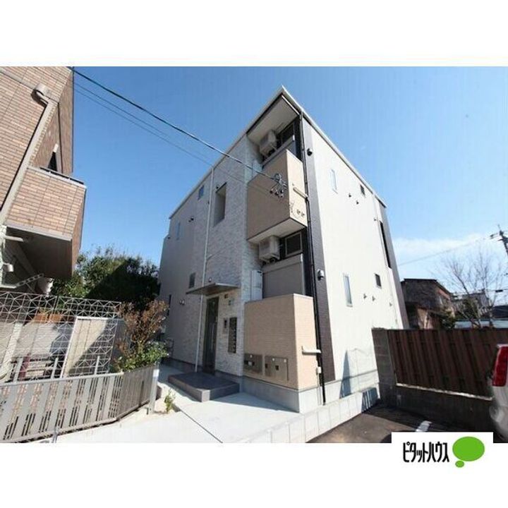 愛知県名古屋市瑞穂区松月町1丁目の賃貸アパートの外観