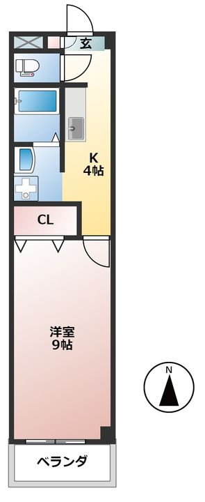 ラフィーネ シャラの間取り