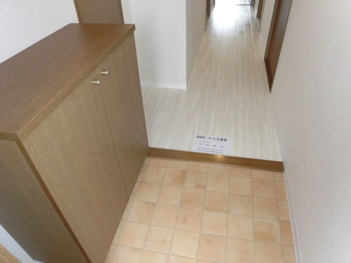安八ハイツ203の玄関