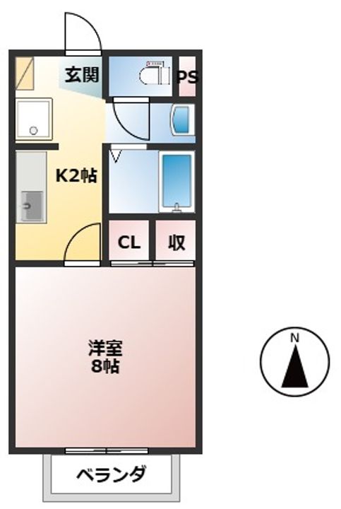 Is-FLAT103の間取り