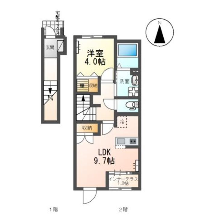 ケセラセラ ムーンの間取り