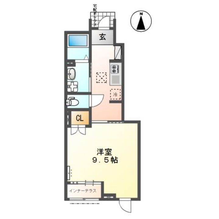 ケセラセラ サンの間取り