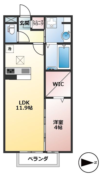 フォレスタ代官の間取り