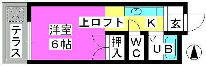 グルニエS・Tの間取り