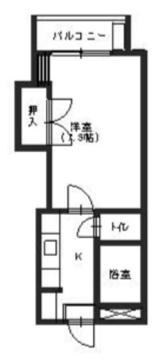 ライフネスト楓202の間取り