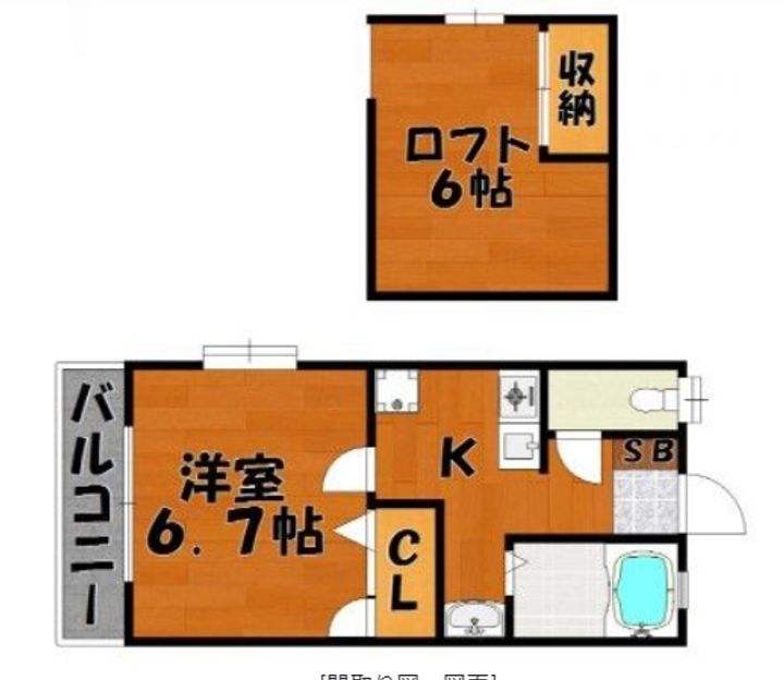 エスペランサK・Nの間取り