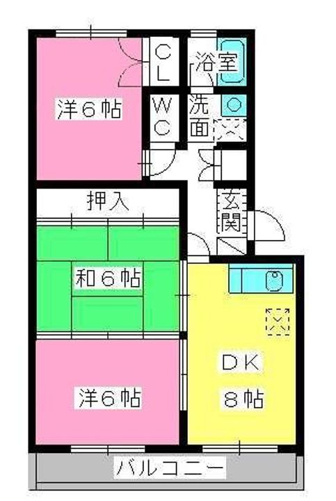 レジデンス宮原の間取り