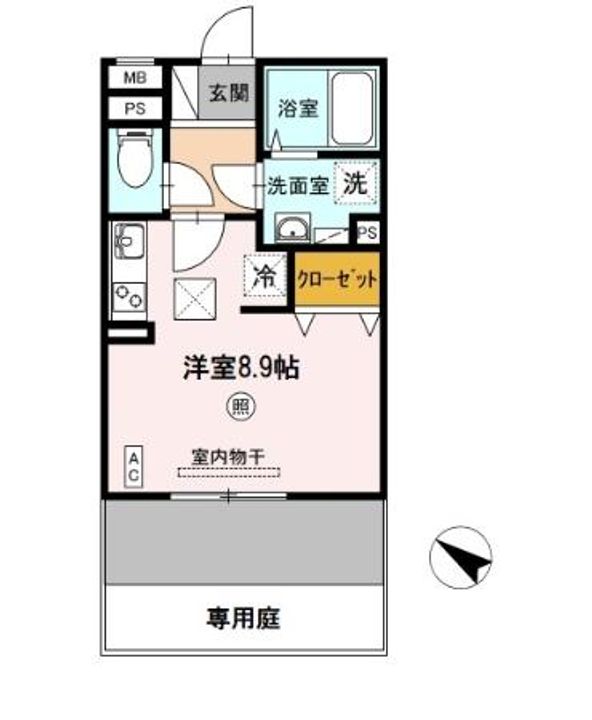 メゾン’Q’の間取り