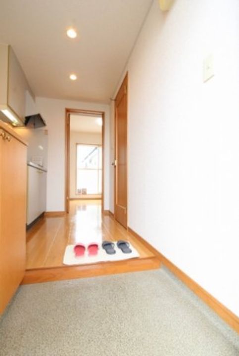 プランドール蘭205の玄関