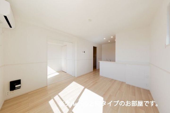 モンフル柏原 Ⅱの寝室