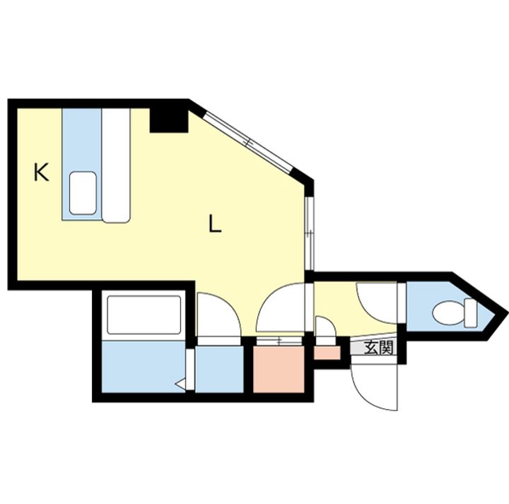 ルミエールアライⅡ202の間取り